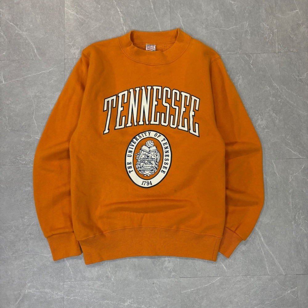 Vintage Soffe Heavy Sweats University of Tennessee Sweatshirt Orange Mens Small